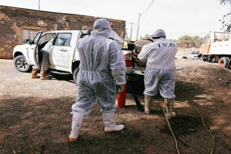 برگزاری رزمایش آنفلوآنزای فوق حاد پرندگان در فهرج