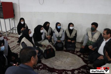 رزمایش جهادگران فاطمی در بافت برگزار شد