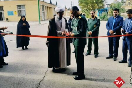 افتتاح نمایشگاه اقتصاد مقاومتی حوزه خواهران الزهراء کرمان