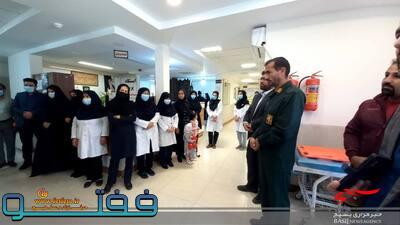 تجلیل از بانوان پرستار به همت حوزه بسیج امام حسین (ع)گلباف