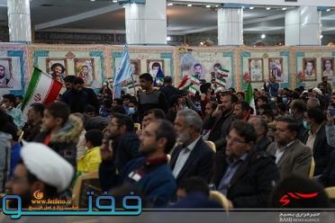 خلق حماسه ای دیگر از مردم دیار حاج قاسم در مراسم یادبود شهید محموداخلاقی