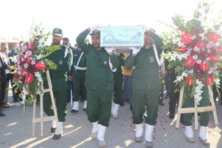 یک «شهید گمنام» مهمان جیرفتی‌ها شد