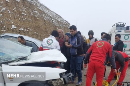 تصادف در تونل «سیرچ» یک کشته به جا گذاشت