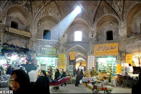 رونق کسب و کار در بازار تاریخی کرمان