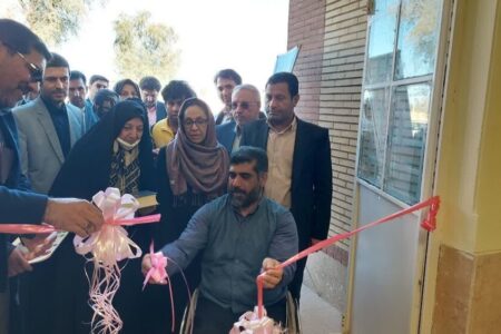 مدرسه  استثنایی ۶ کلاسه خیرساز در شهرستان ریگان افتتاح شد