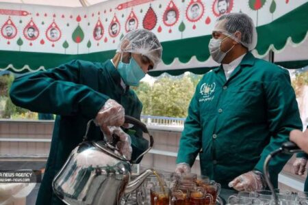 بفرمایید؛ یک استکان چای نبات حضرتی