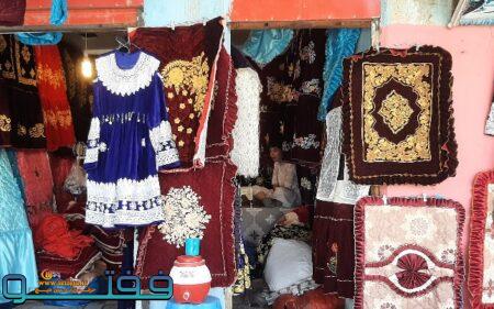 حال هوای پاییزی در بازار های محلی فاریاب