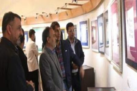 گشایش نمایشگاه آثار خوشنویسی در رفسنجان