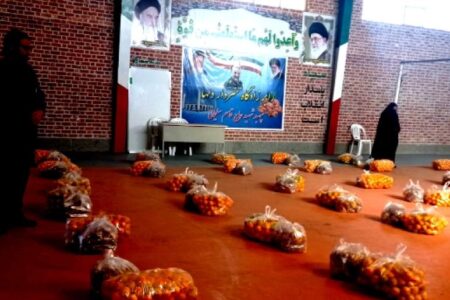 توزیع ۶۶۰ بسته شب یلدا در رابر