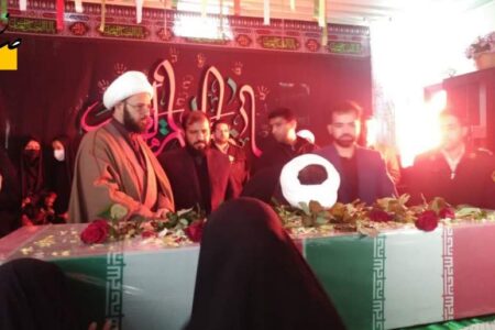 مراسم استقبال از پیکر مطهر شهید گمنام