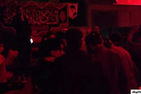 مراسم شب چهارم فاطمیه در فاریاب برگزار شد