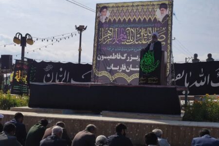 تجمع عزاداران فاطمی در فراق مادر