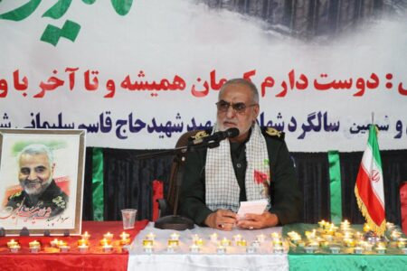 حاج قاسم از شهرت گریزان و سربازِ حمایت از ولایت بود