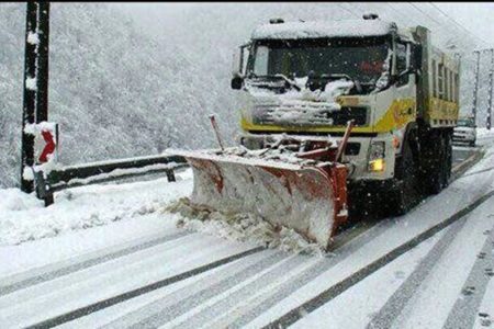 مسدودشدن ۳۰۰ راه روستایی شمال کرمان به‌دلیل بارش برف