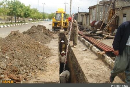 پیشرفت ۹۳ درصدی اجرای شبکه فاضلاب سیرجان