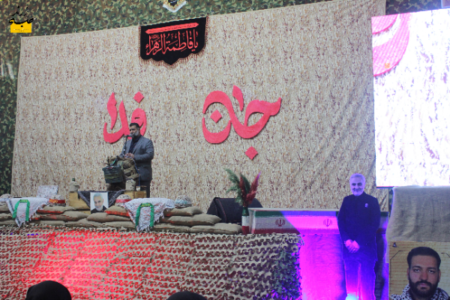 برگزاری همایش یاران حاج قاسم در زرند