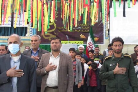 ویژه برنامه فرزندان حاج قاسم در فاریاب برگزار شد