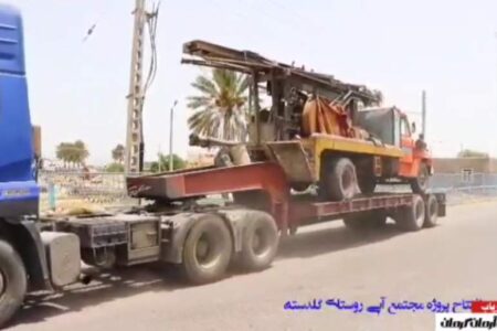 بهره‌مندی بیش از ۱۰۰ خانواده روستای گلدسته از نعمت آب شرب