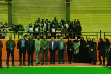 برگزاری اختتامیه مسابقات والیبال بانوان جام سرداردل‌ها در ماهان