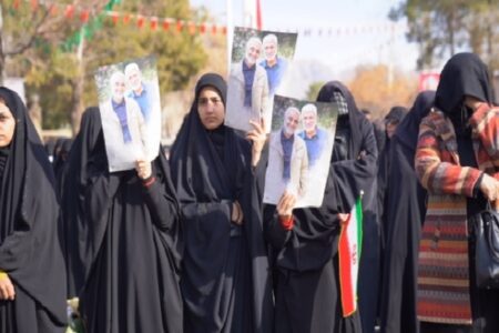 عکس | کرمان در سومین سالروز شهادت حاج قاسم