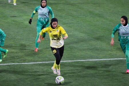 لیگ برتر فوتبال بانوان| پیروزی پرگل شهرداری سیرجان در دیدار خانگی