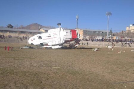 سانحه برای بالگرد حامل وزیر ورزش و جوانان/ استانداری کرمان: وزیر و همراهانش در سلامت هستند