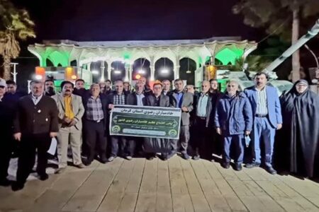 حضور خادمیاران کرمانی در اجتماع۴ هزار نفری مسجد جمکران