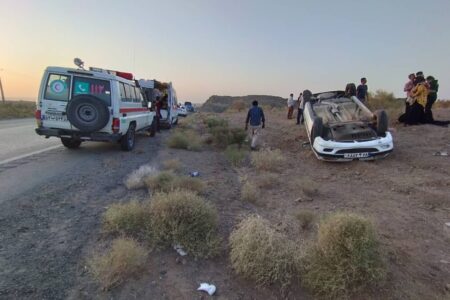 تصادف در سیرجان یک کشته و دو مصدوم به جا گذاشت