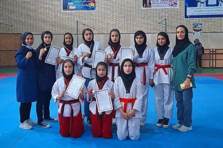 درخشش دختران تکواندوکار جیرفتی در مسابقات قهرمانی استان کرمان