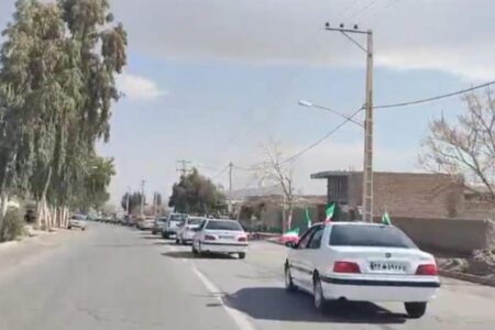 برگزاری رژه ماشینی و موتوری در راور