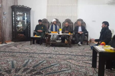 دیدار و تجلیل از خانواده شهید جهانگیر صدقی