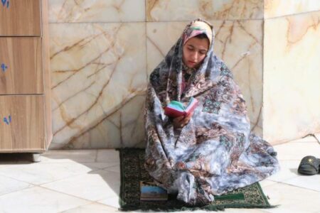 آئین معنوی اعتکاف در رفسنجان