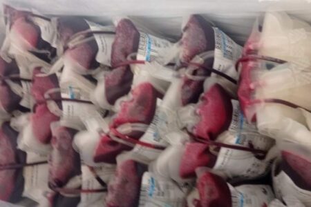 اهدای بیش از ۶۸هزار سی سی خون در رابر