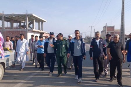 همایش پیاده‌روی خانوادگی در رودبار جنوب برگزار شد