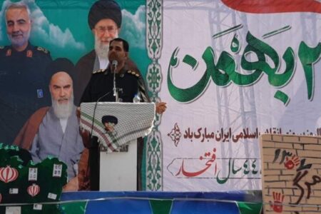 مردم عنبرآباد با حضور خود حماسه ای دیگر در راهپیمایی ۲۲ بهمن ۱۴۰۱ خلق کردند