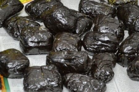 کشف  ۴۶ کیلو تریاک در فاریاب