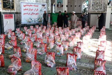 منتظران ظهور  به کمک نیازمندان بردسیری شتافتند