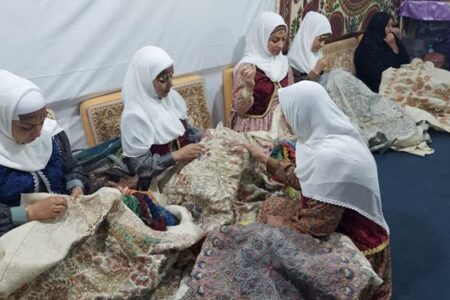 آغاز به‌کار نمایشگاه ملی صنایع دستی در شهر جهانی گلیم