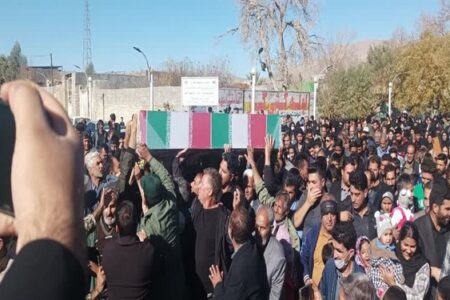 مردم شهیدپرور اسفندقه «شهید گمنام» را تا بهشت بدرقه کردند