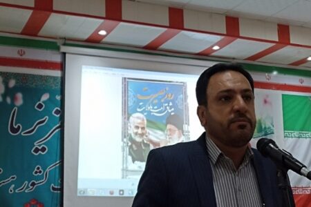 مراسم گرامیداشت نهم دی ماه در منوجان برگزار شد