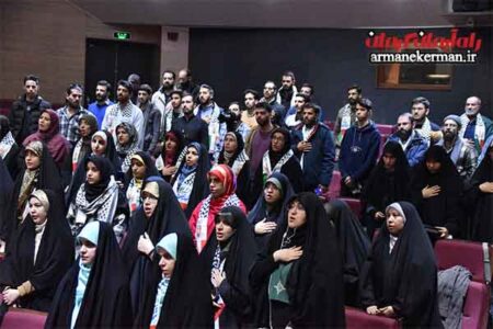 آئین افتتاحیه رویداد ملی تجسمی «شهیدالقدس» در کرمان