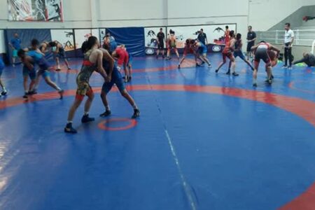 برپایی اردوی تیم ملی کشتی فرنگی جوانان در سیرجان