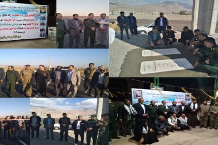 بهره برداری از پروژه آسفالت راه‌های روستایی در زرند