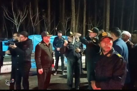 بازدید سردار رادان از محل حادثه تروریستی کرمان + تصاویر