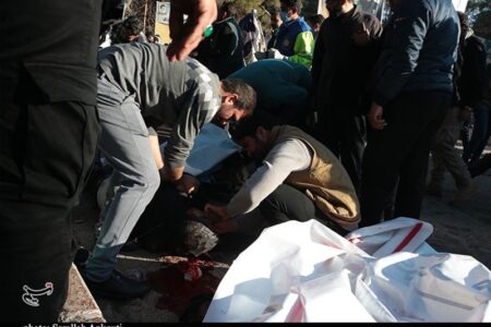 تصاویر شهدای فراجا در حادثه تروریستی کرمان