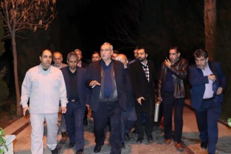 وزیر بهداشت وارد کرمان شد/ حضور عین‌الهی در بیمارستان باهنر