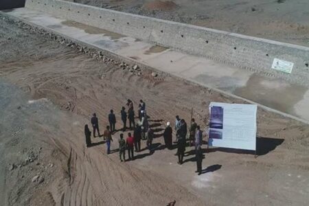 بهره‌برداری از طرح پخش سیلاب سایت یک حوضه آبخیز زهکلوت