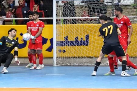 لیگ برتر فوتسال| جشنواره گل گهرزمین مقابل پوشاک حافظ