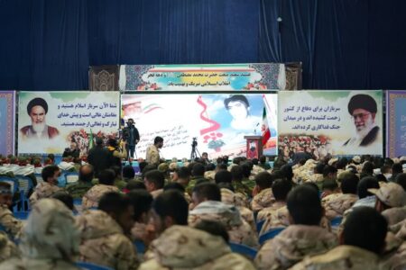 نخستین یادواره شهدای سرباز سپاه کرمان برگزار شد