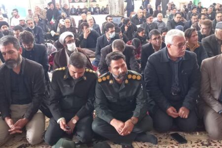 نمایش حضور، اقتدار و همبستگی در شهرستان کوهبنان
